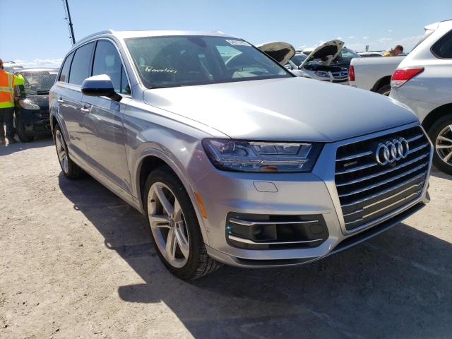 WA1VAAF72KD003842 - 2019 AUDI Q7 PRESTIG SILVER photo 1