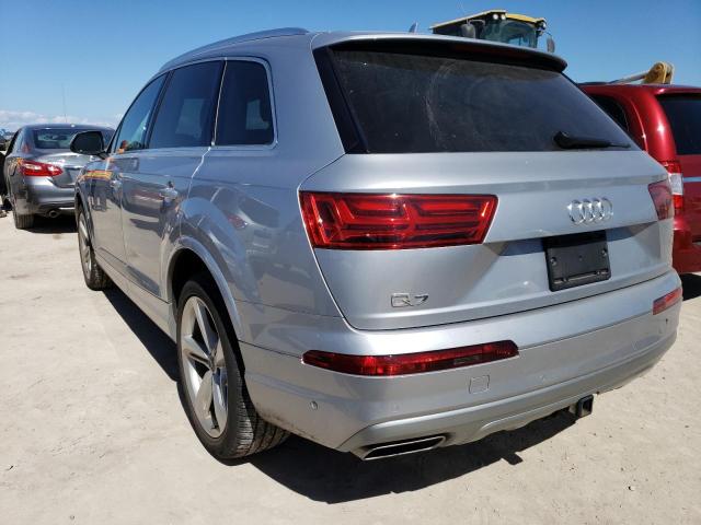 WA1VAAF72KD003842 - 2019 AUDI Q7 PRESTIG SILVER photo 3