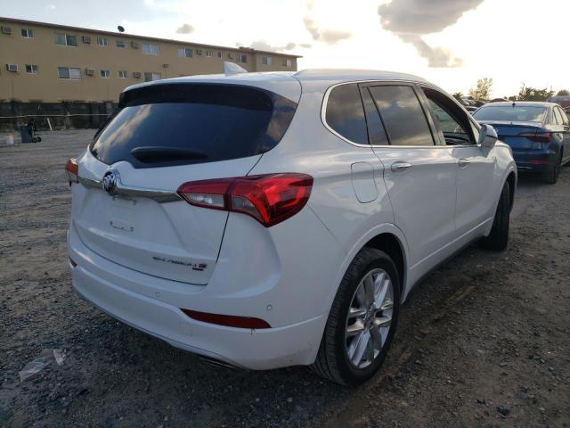 LRBFX3SX0LD138814 - 2020 BUICK ENVISION P WHITE photo 4