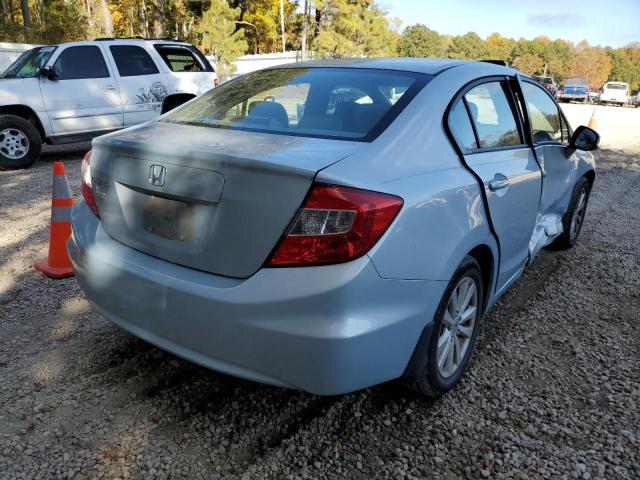 2HGFB2F90CH503521 - 2012 HONDA CIVIC EXL Mavi foto 4