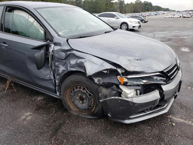 3VW2K7AJ5FM325202 - 2015 VOLKSWAGEN JETTA BASE 灰色 照片 9