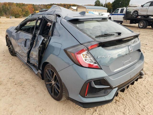 SHHFK7G97LU212786 - 2020 HONDA CIVIC SPOR GRAY photo 3