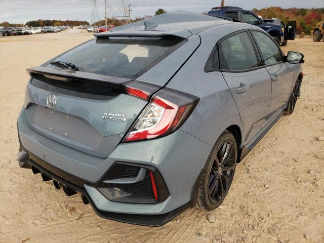 SHHFK7G97LU212786 - 2020 HONDA CIVIC SPOR GRAY photo 4