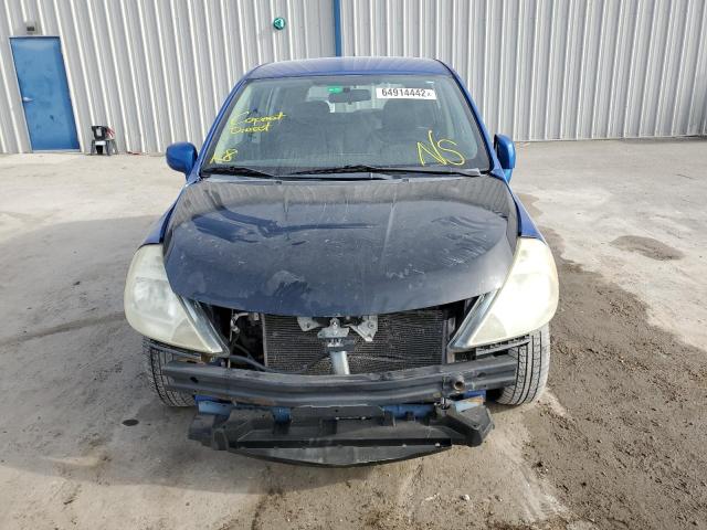 3N1BC13E98L367056 - 2008 NISSAN UK BLUE photo 5