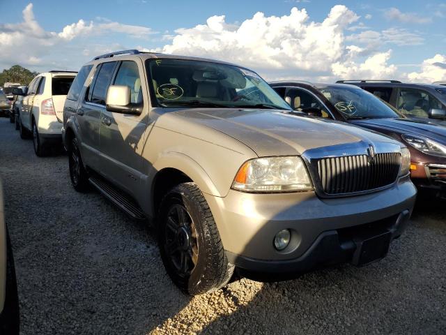 5LMEU68H54ZJ25397 - 2004 LINCOLN AVIATOR 米色 照片 1
