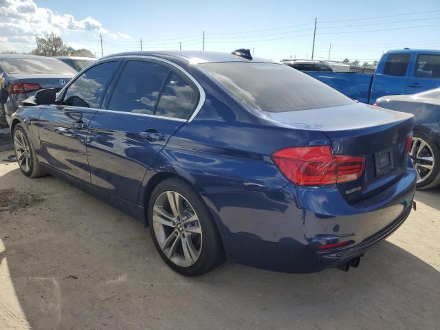 WBA8B9G38HNU52419 - 2017 BMW 330 I BLUE photo 3