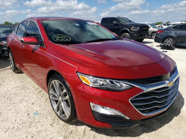 1G1ZE5SX6KF157685 - 2019 CHEVROLET MALIBU PRE BURGUNDY photo 1