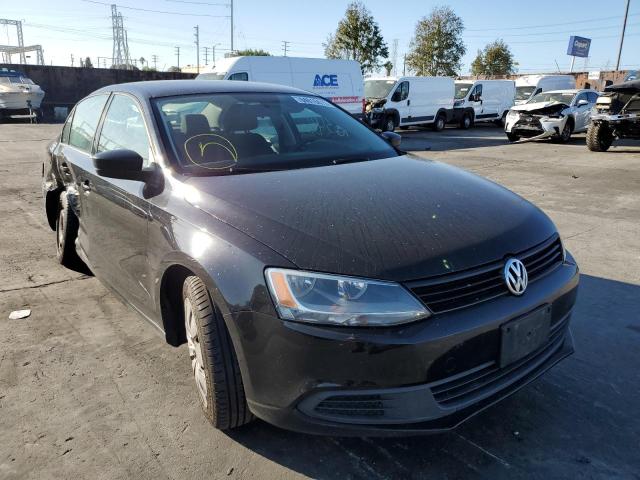 3VW2K7AJ8CM356018 - 2012 VOLKSWAGEN JETTA BASE 黑色 照片 1