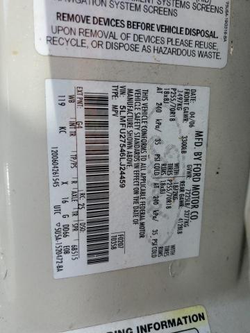 5LMFU27546LJ24459 - 2006 LINCOLN NAVIGATOR 米色 照片 10