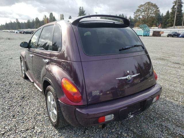 3C4FY58824T329527 - 2004 CHRYSLER PT CRUISER PURPLE photo 3