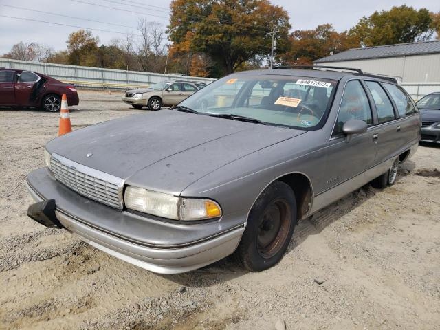 1G1BL8372NW108155 - 1992 CHEVROLET CAPRICE GRAY photo 2