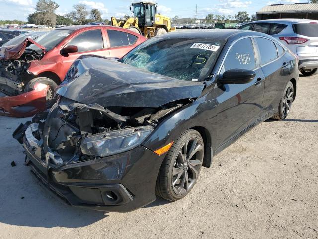 19XFC2F8XKE014413 - 2019 HONDA CIVIC SPOR 黑色 照片 2