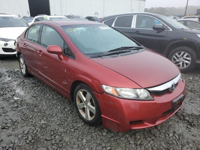 2HGFA16619H533784 - 2009 HONDA CIVIC LX-S Burdeos foto 1