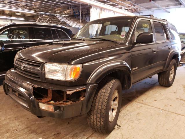 JT3HN86R620386665 - 2002 TOYOTA 4RUNNER SR BLACK photo 2