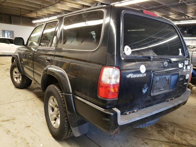 JT3HN86R620386665 - 2002 TOYOTA 4RUNNER SR BLACK photo 3