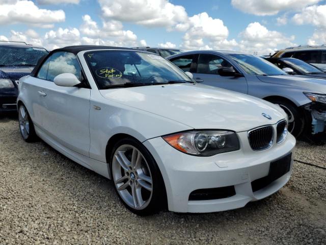 WBAUN93509VK40340 - 2009 BMW 135 I WHITE photo 1