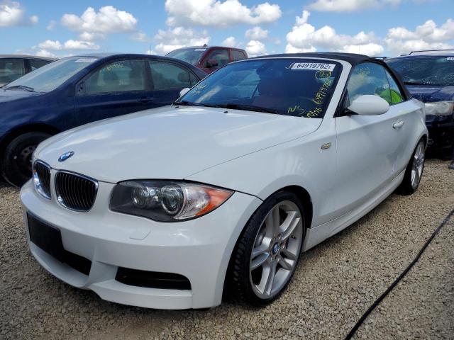 WBAUN93509VK40340 - 2009 BMW 135 I WHITE photo 2