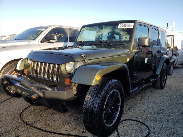 1J8GA59107L113887 - 2007 JEEP WRANGLER S 绿色 照片 2