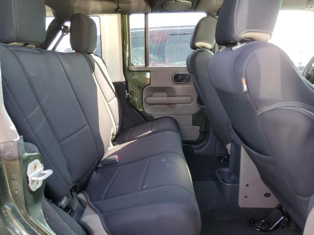 1J8GA59107L113887 - 2007 JEEP WRANGLER S 绿色 照片 6