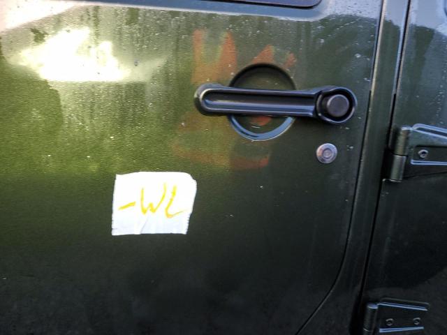 1J8GA59107L113887 - 2007 JEEP WRANGLER S 绿色 照片 9