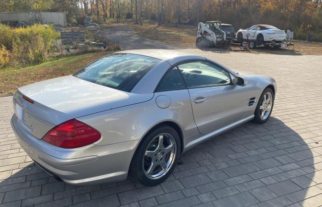 WDBSK75F43F009275 - 2003 MERCEDES-BENZ SL 500R SILVER photo 4