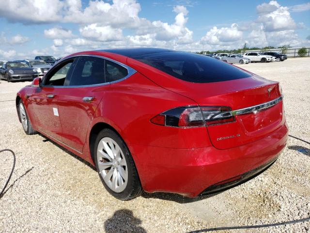 5YJSA1E29JF270272 - 2018 TESLA MODEL S Qırmızı foto 3