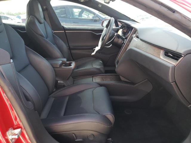 5YJSA1E29JF270272 - 2018 TESLA MODEL S Qırmızı foto 5