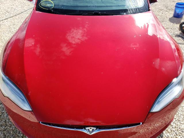 5YJSA1E29JF270272 - 2018 TESLA MODEL S Qırmızı foto 7