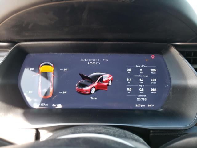5YJSA1E29JF270272 - 2018 TESLA MODEL S Qırmızı foto 8