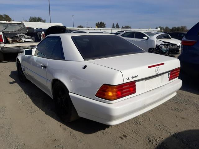 WDBFA66E9LF009194 - 1990 MERCEDES-BENZ 500 SL WHITE photo 3