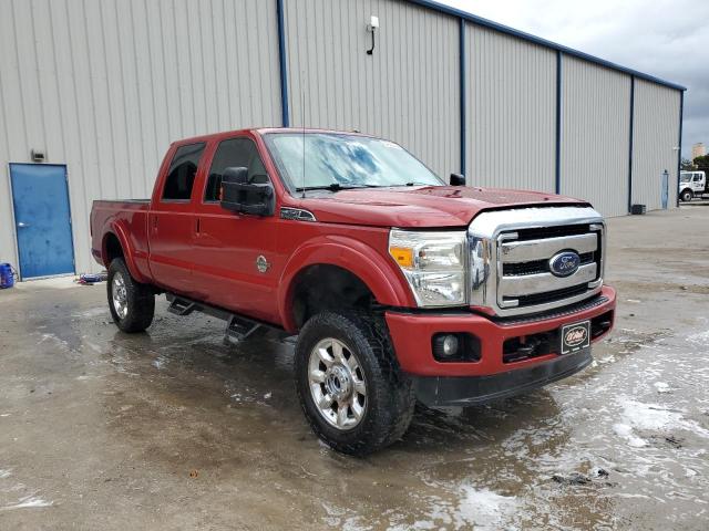 1FT8W3BT4DEA89851 - 2013 FORD F350 SUPER RED photo 1