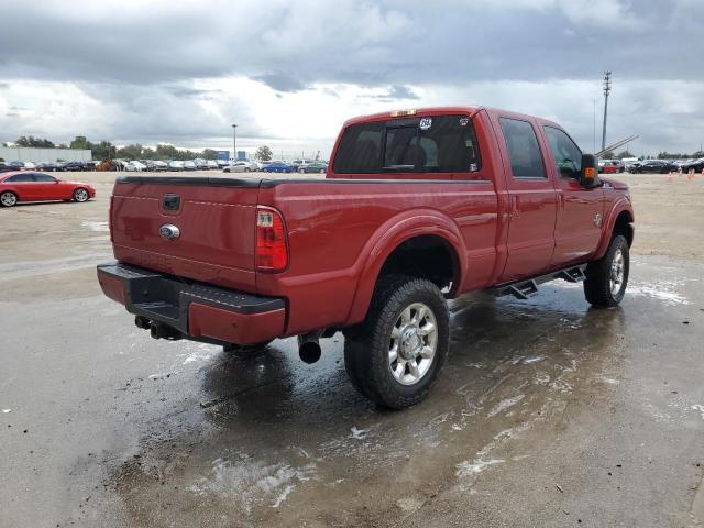 1FT8W3BT4DEA89851 - 2013 FORD F350 SUPER RED photo 4