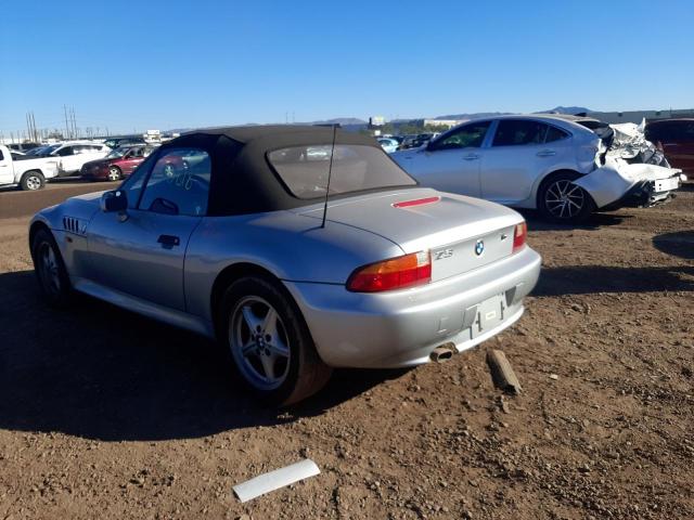 4USCH7320VLE03961 - 1997 BMW Z3 1.9 SILVER photo 3