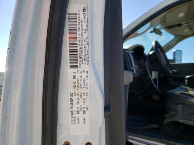 3C6LD5BLXCG124158 - 2012 DODGE RAM 2500 S თეთრი ფოტო 10