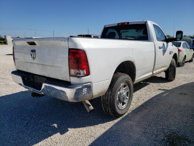 3C6LD5BLXCG124158 - 2012 DODGE RAM 2500 S თეთრი ფოტო 4