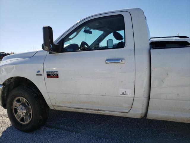 3C6LD5BLXCG124158 - 2012 DODGE RAM 2500 S WHITE photo 9