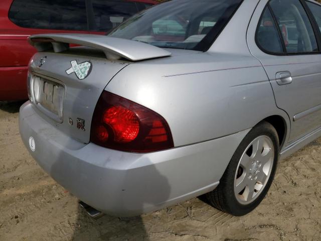 3N1AB51AX5L580728 - 2005 NISSAN SENTRA SE- SILVER photo 9