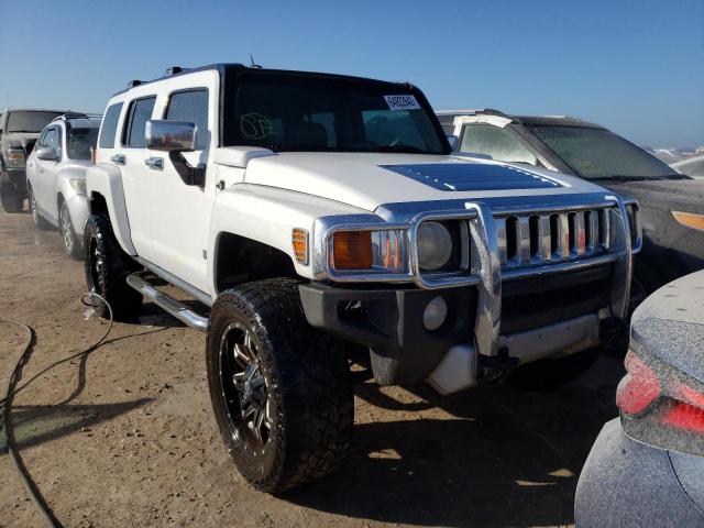 5GTEN13L288100383 - 2008 HUMMER H3 ALPHA WHITE photo 1