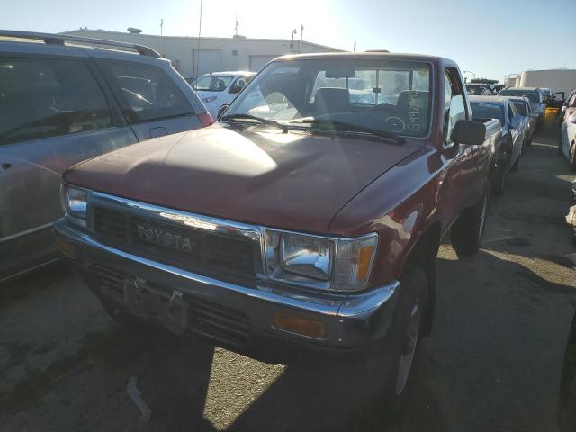 JT4RN01P5M0012347 - 1991 TOYOTA PICKUP RED photo 2