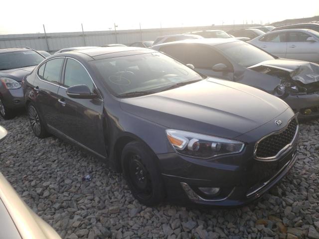 KNALN4D72E5128194 - 2014 KIA CADENZA PR GRAY photo 1