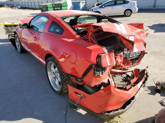 1ZVBP8JS2C5247494 - 2012 FORD MUSTANG SH RED photo 3