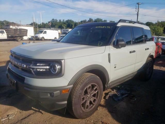 3FMCR9B69NRD48486 - 2022 FORD BRONCO SPO GRAY photo 2