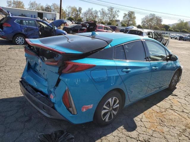 JTDKARFP2H3021473 - 2017 TOYOTA PRIUS PRIM 蓝色 照片 4