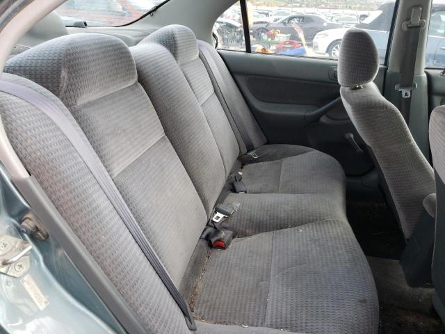 2HGEJ6613YH533216 - 2000 HONDA CIVIC BASE BLUE photo 6