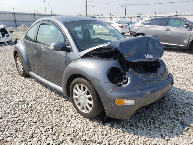 3VWCK31C94M412810 - 2004 VOLKSWAGEN NEW BEETLE 灰色 照片 1