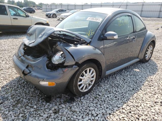 3VWCK31C94M412810 - 2004 VOLKSWAGEN NEW BEETLE 灰色 照片 2