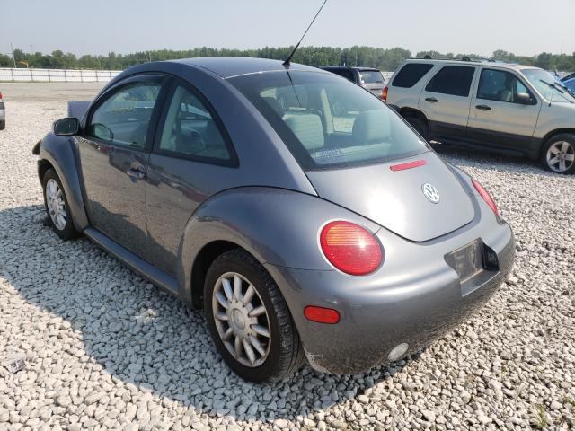 3VWCK31C94M412810 - 2004 VOLKSWAGEN NEW BEETLE 灰色 照片 3