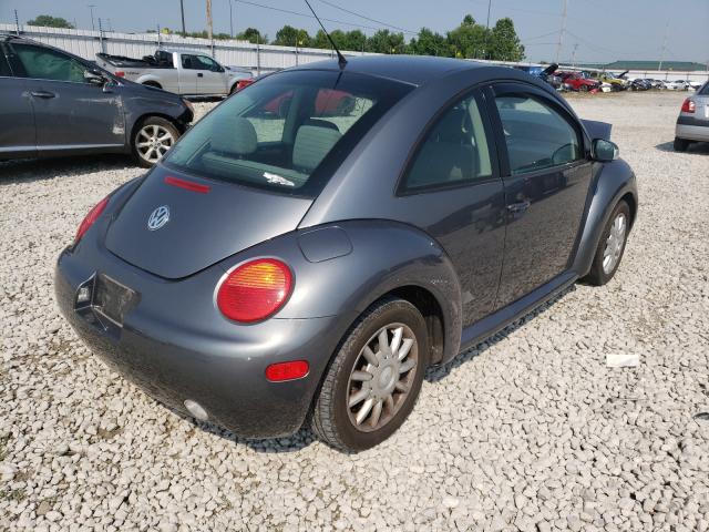 3VWCK31C94M412810 - 2004 VOLKSWAGEN NEW BEETLE 灰色 照片 4
