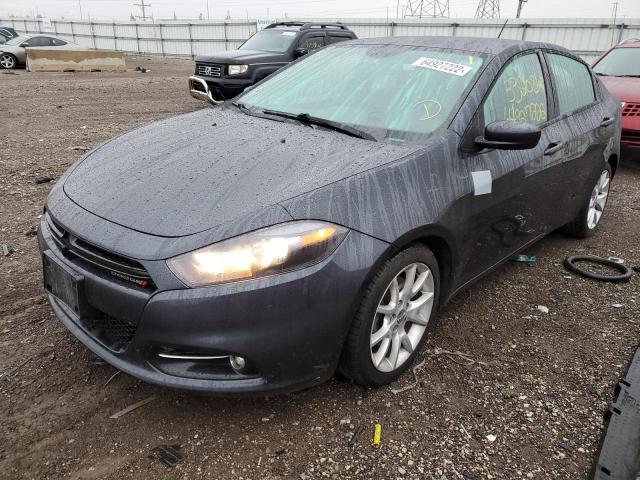 1C3CDFBA6DD294582 - 2013 DODGE DART BLACK photo 2