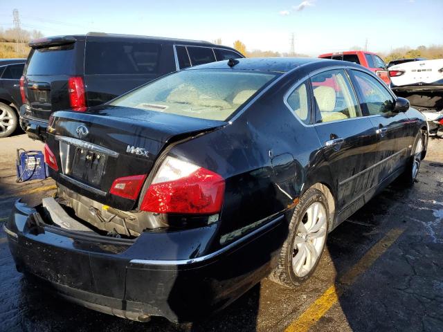 JNKBY01F98M551101 - 2008 INFINITI M45 BLACK photo 4